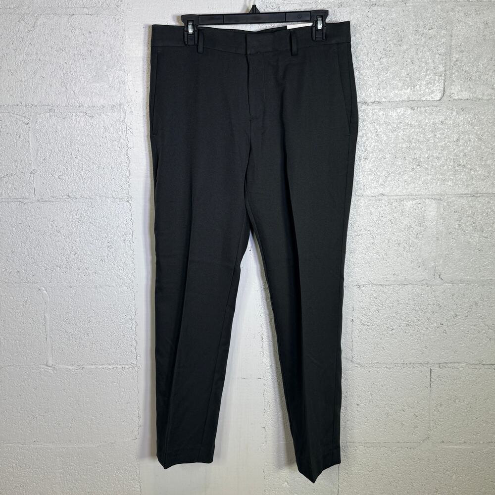 Perry Ellis Portfolio Men's Slim NonIron Stretch Dress Pants Charcoal 32x29 $95